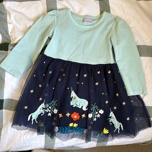 Hanna Andersson unicorn tulle dress
